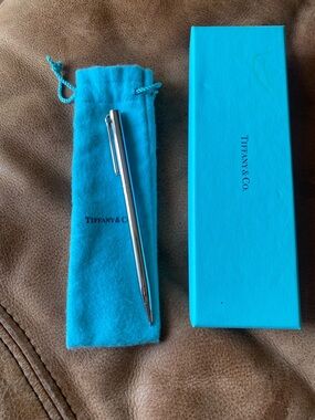 Tiffany & Co. slim silver ink pen